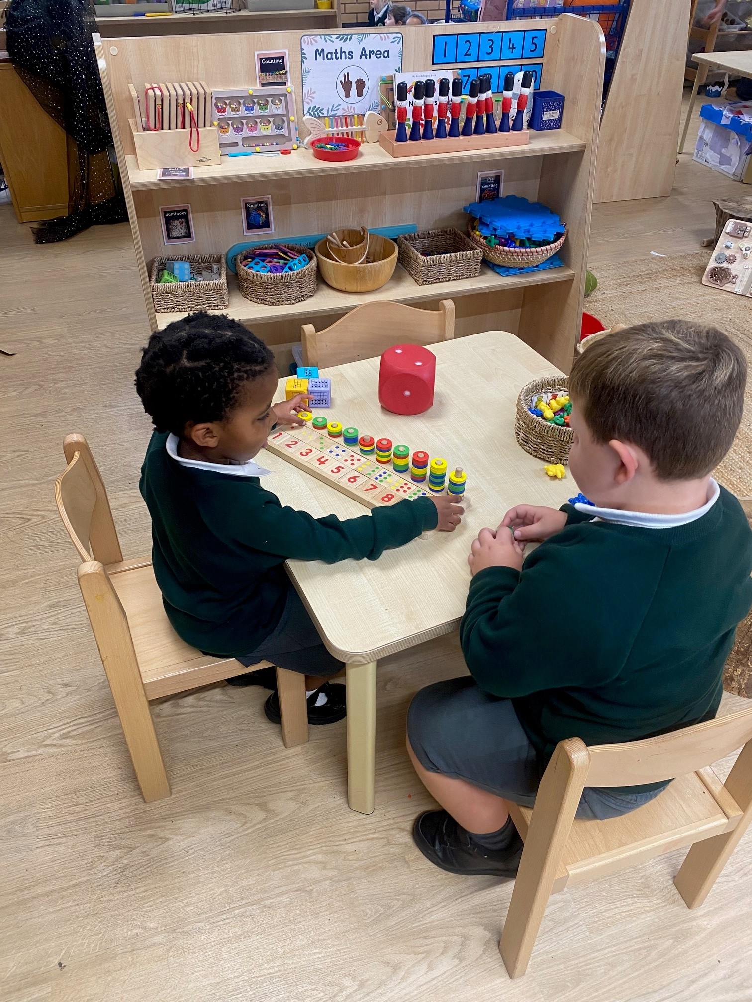 EYFS students